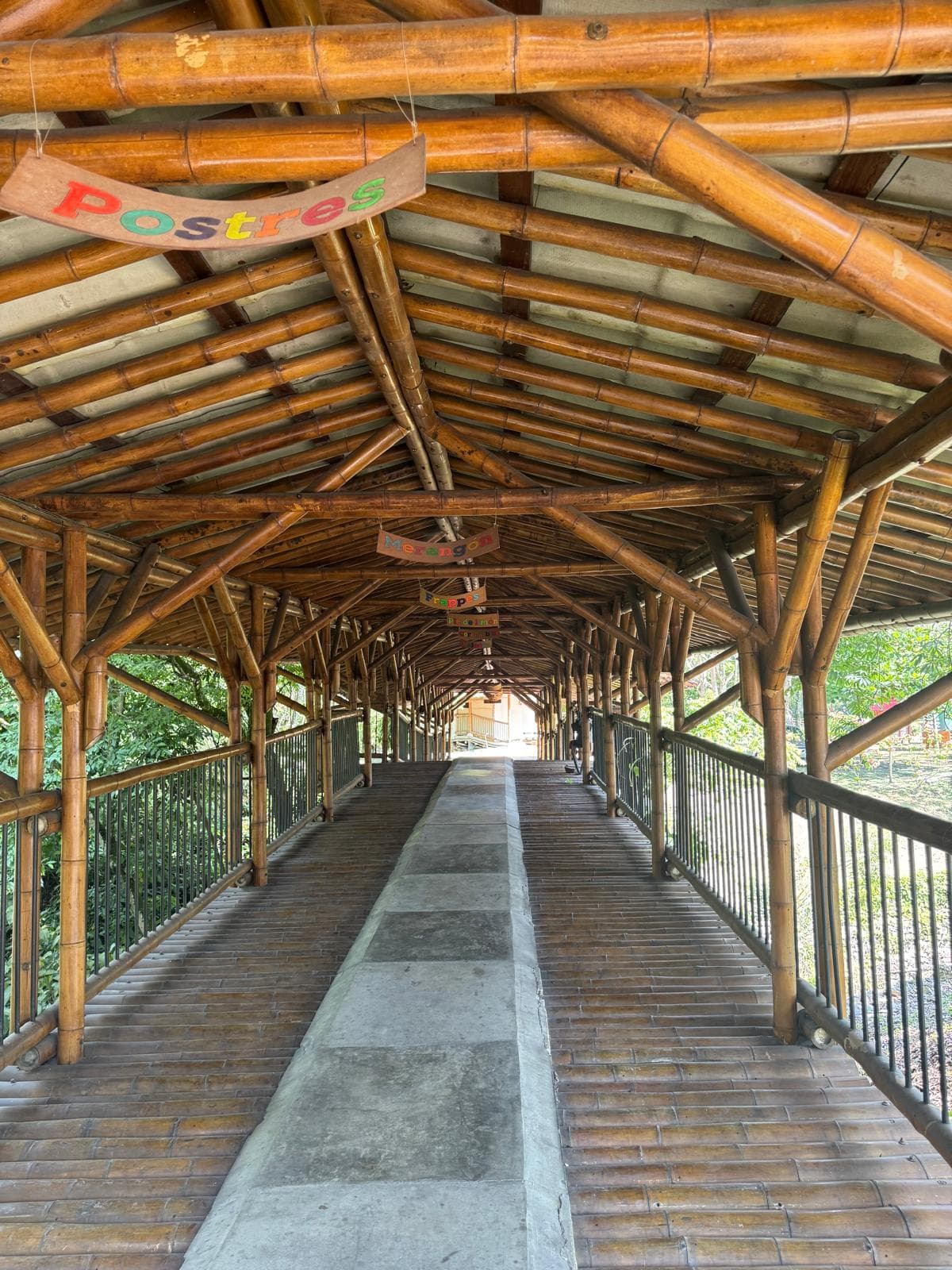 Cooling air over the drying deck